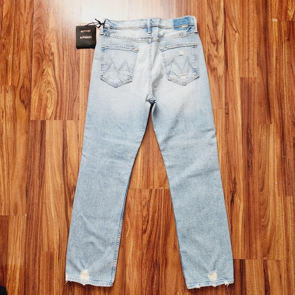 MOTHER NWT High Waisted Rider Skimp Wash: The Confession Trendy Stylish Size 31 - Picture 9 of 13